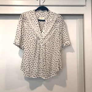 Maeve Anthropologie polka dot